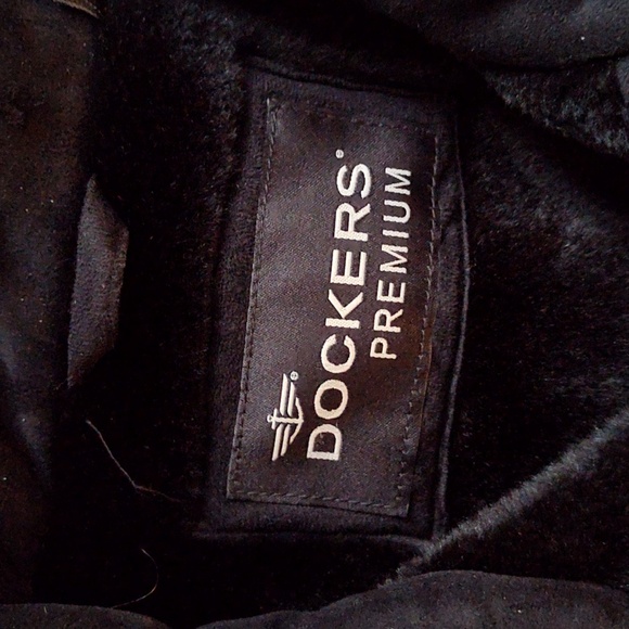 Men's xl black dockers suede jacket - Picture 2 of 3